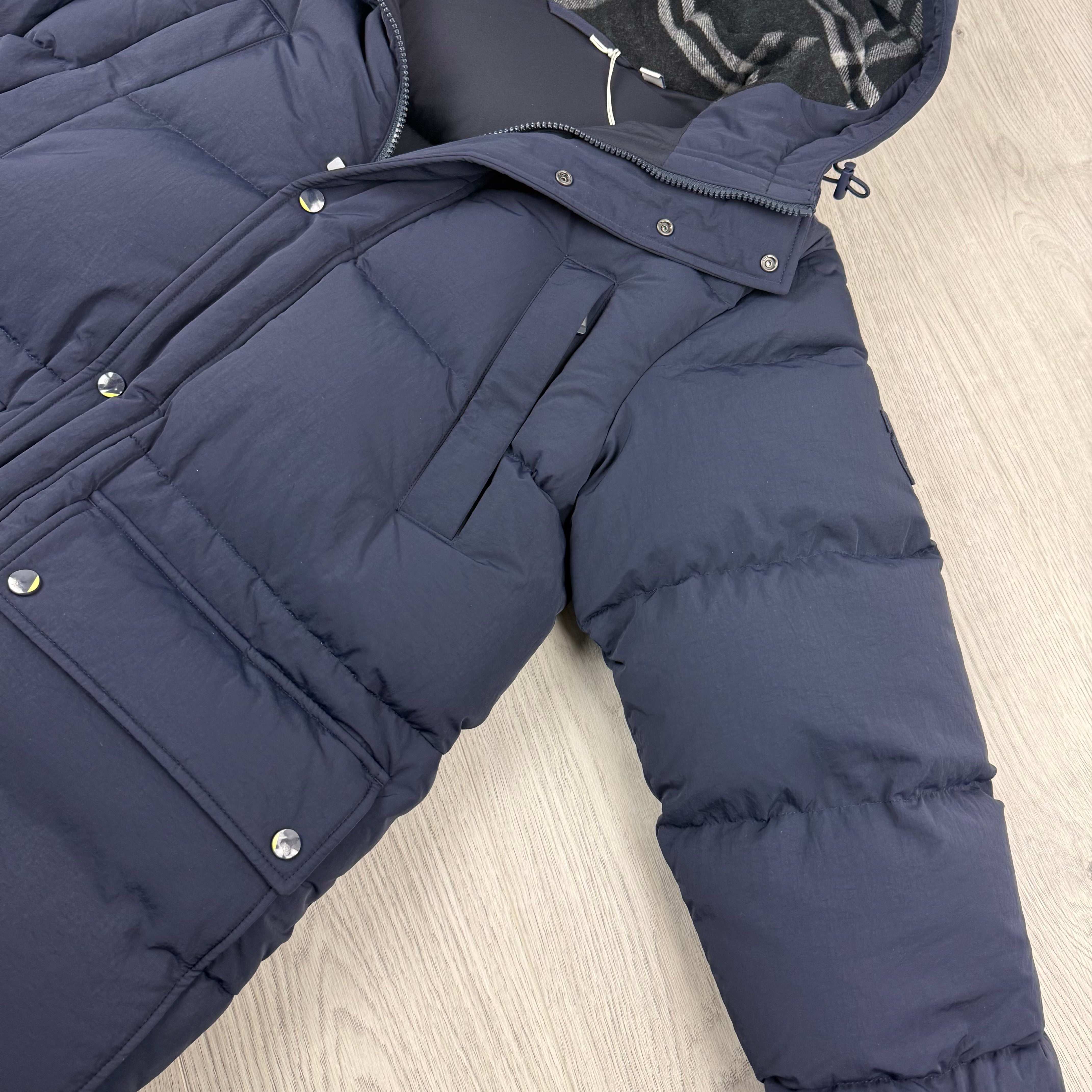Burberry Down Jacket - Navy