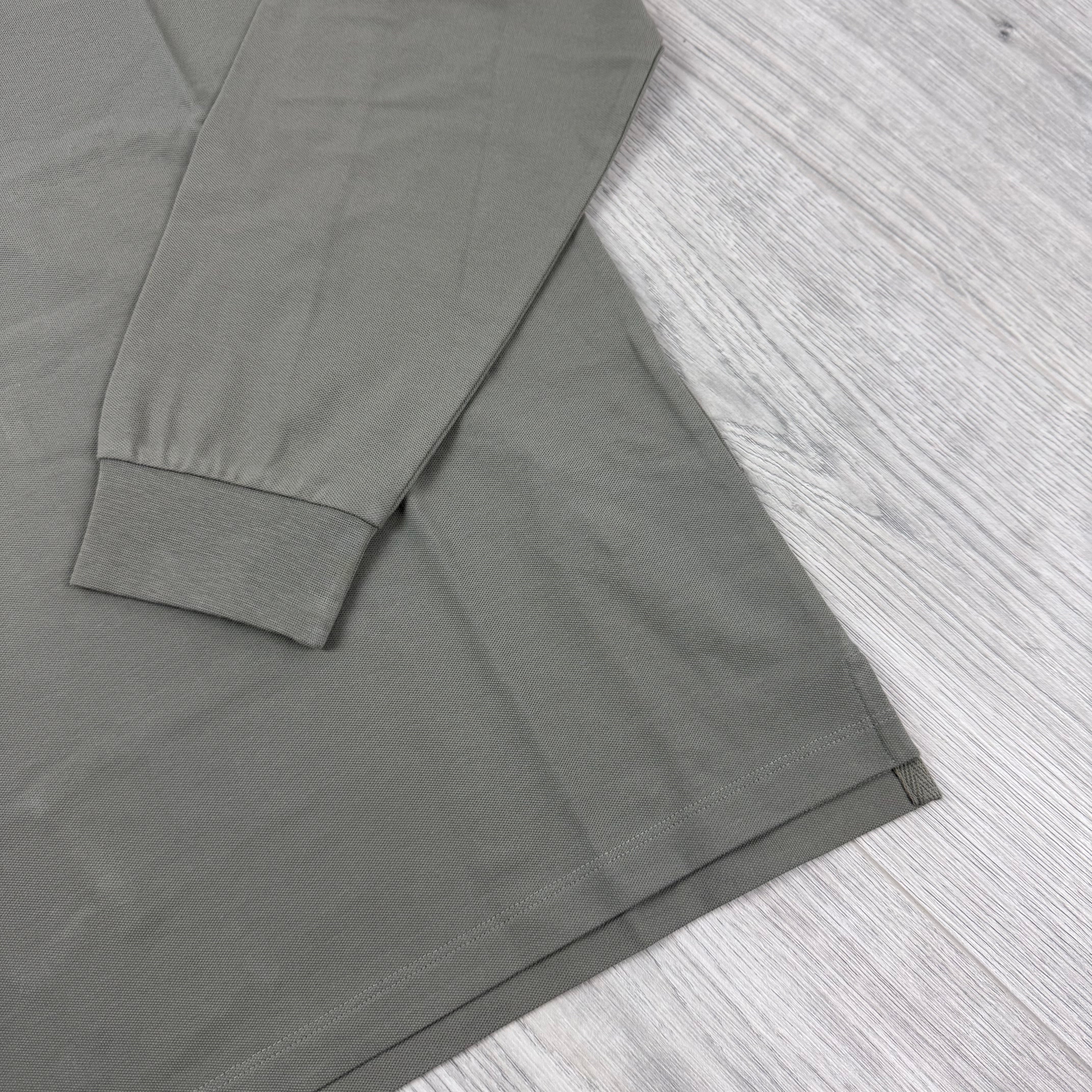 CP Company Piquet Polo Shirt - Fallen Rock