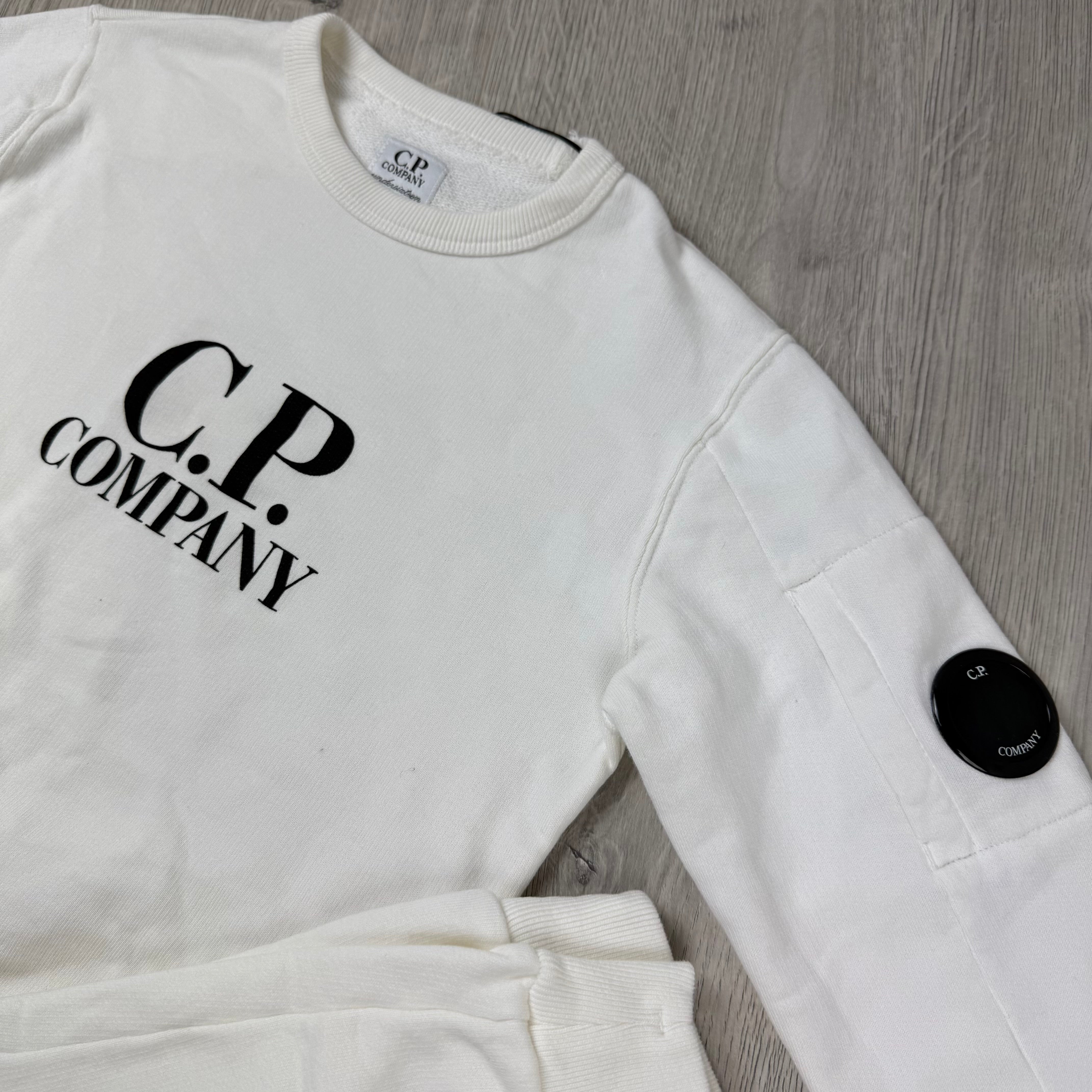 CP Company Junior Tracksuit - White