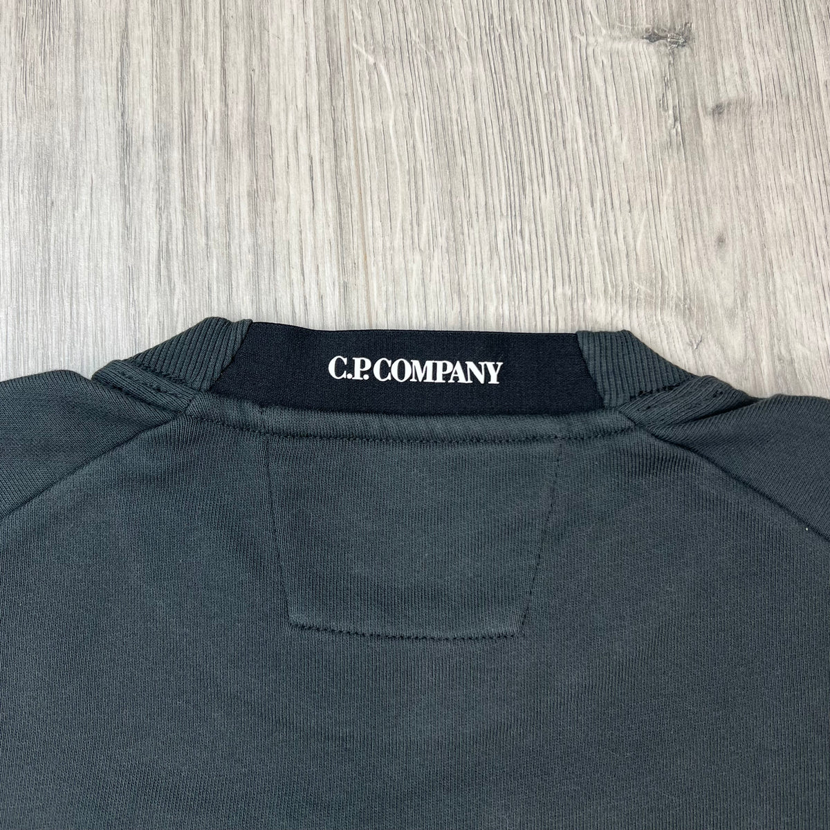 CP Company Raised Fleece Sweatshirt - Raven