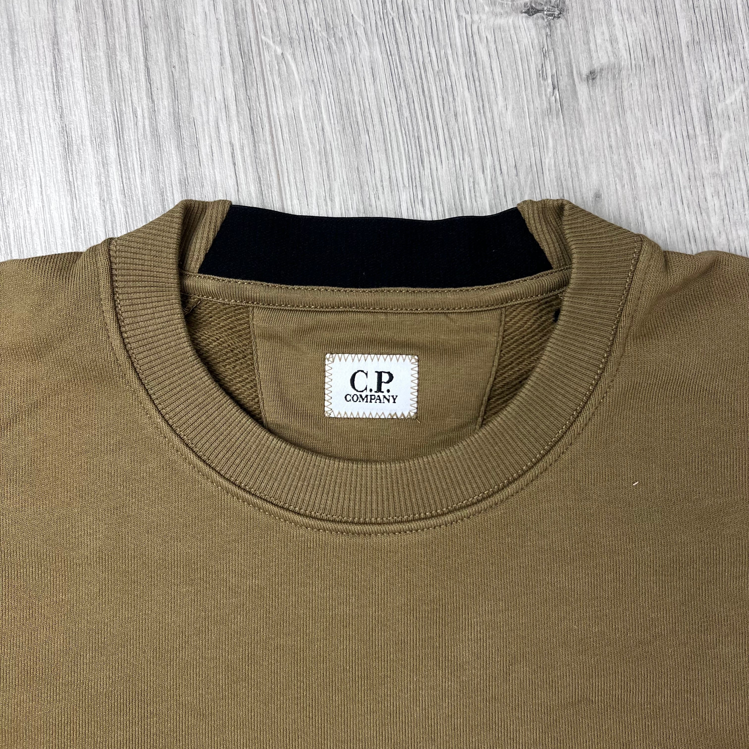CP Company Raised Fleece Sweatshirt - Ermine