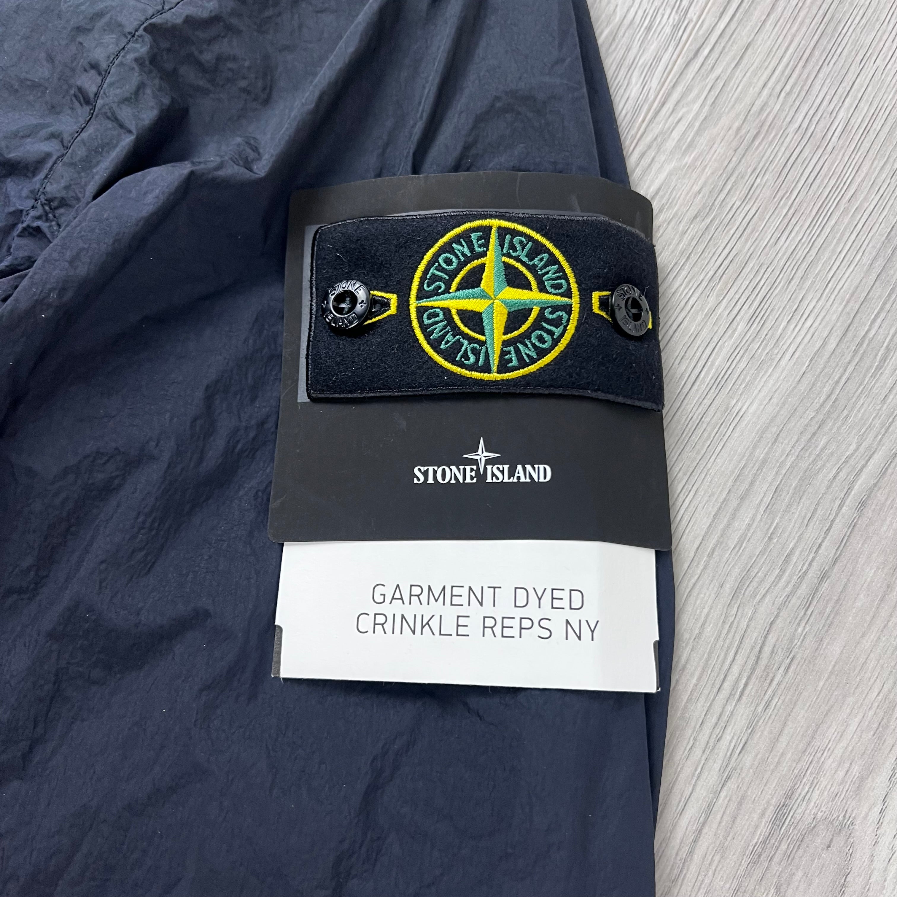 Stone Island Crinkle Reps NY Jacket - Navy