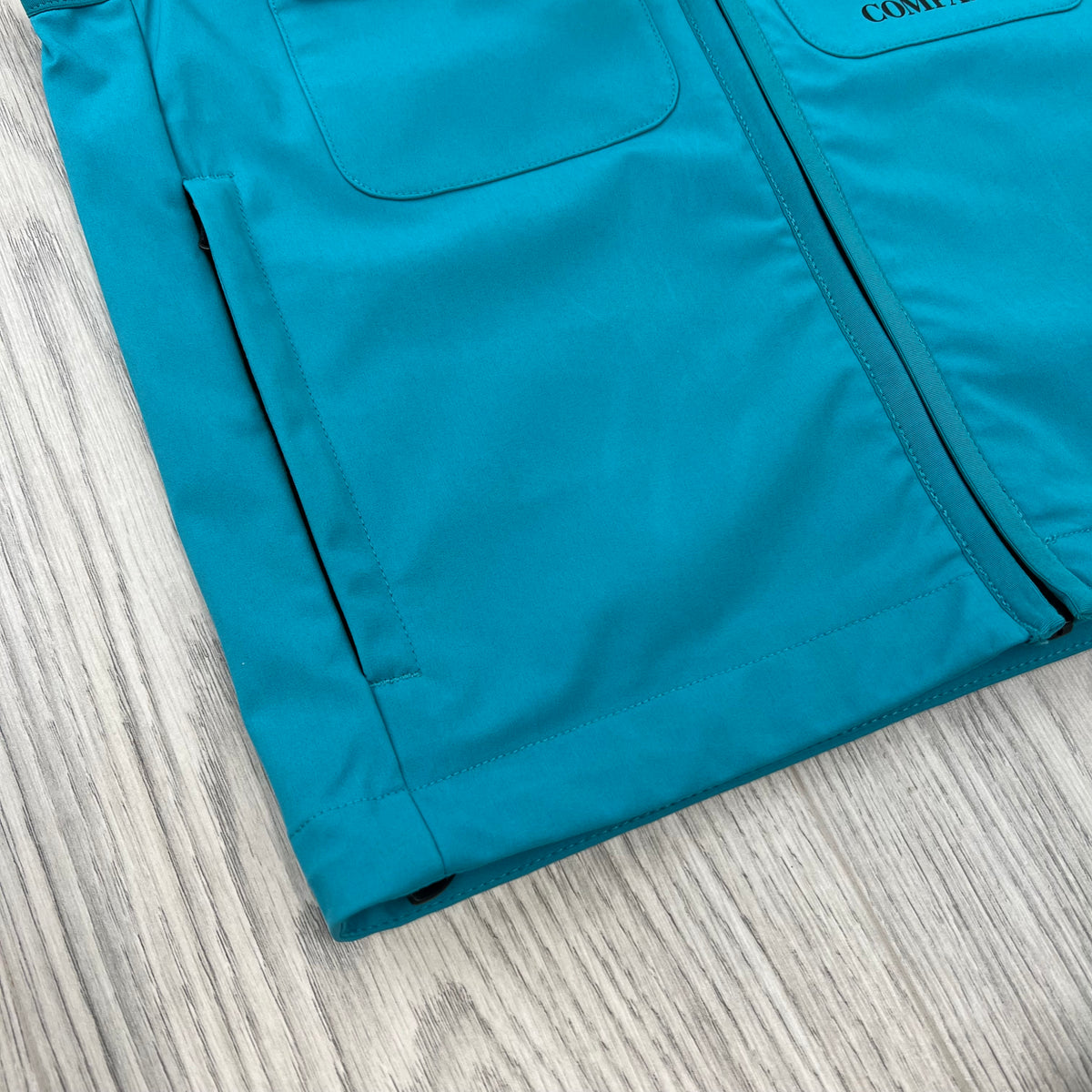CP Company Junior Shell-R Gilet - Tile Blue