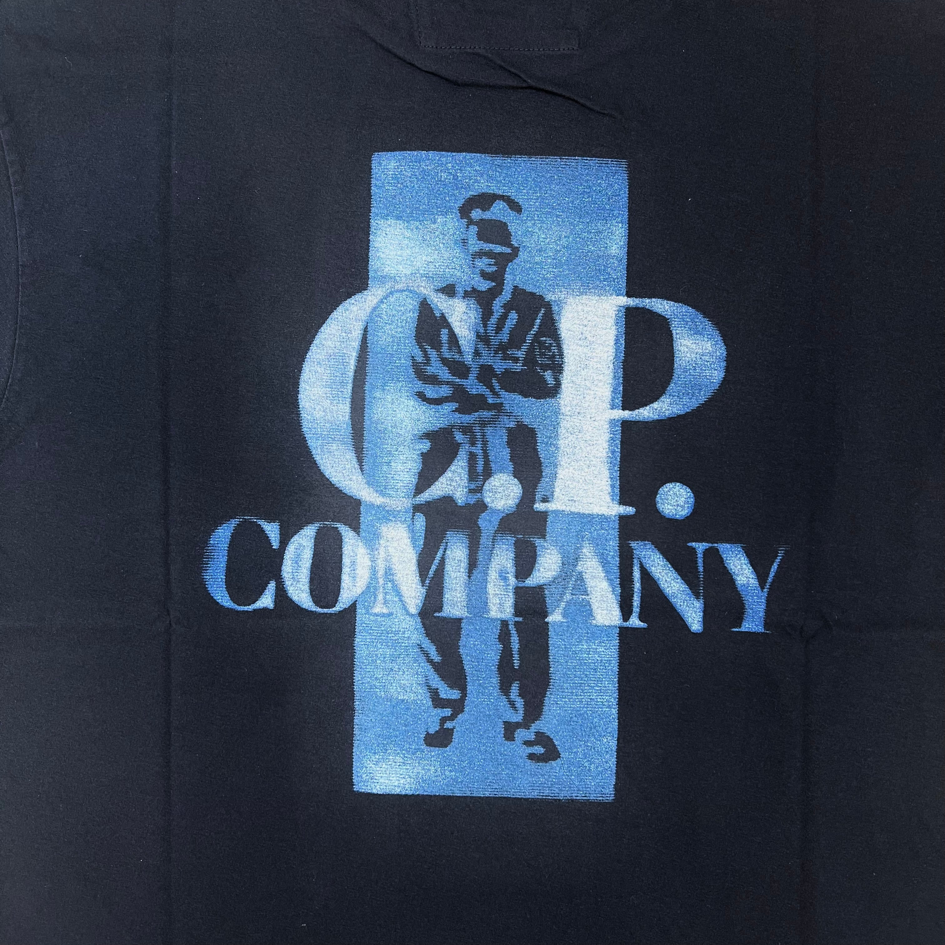 CP Company Striped T-Shirt - Navy