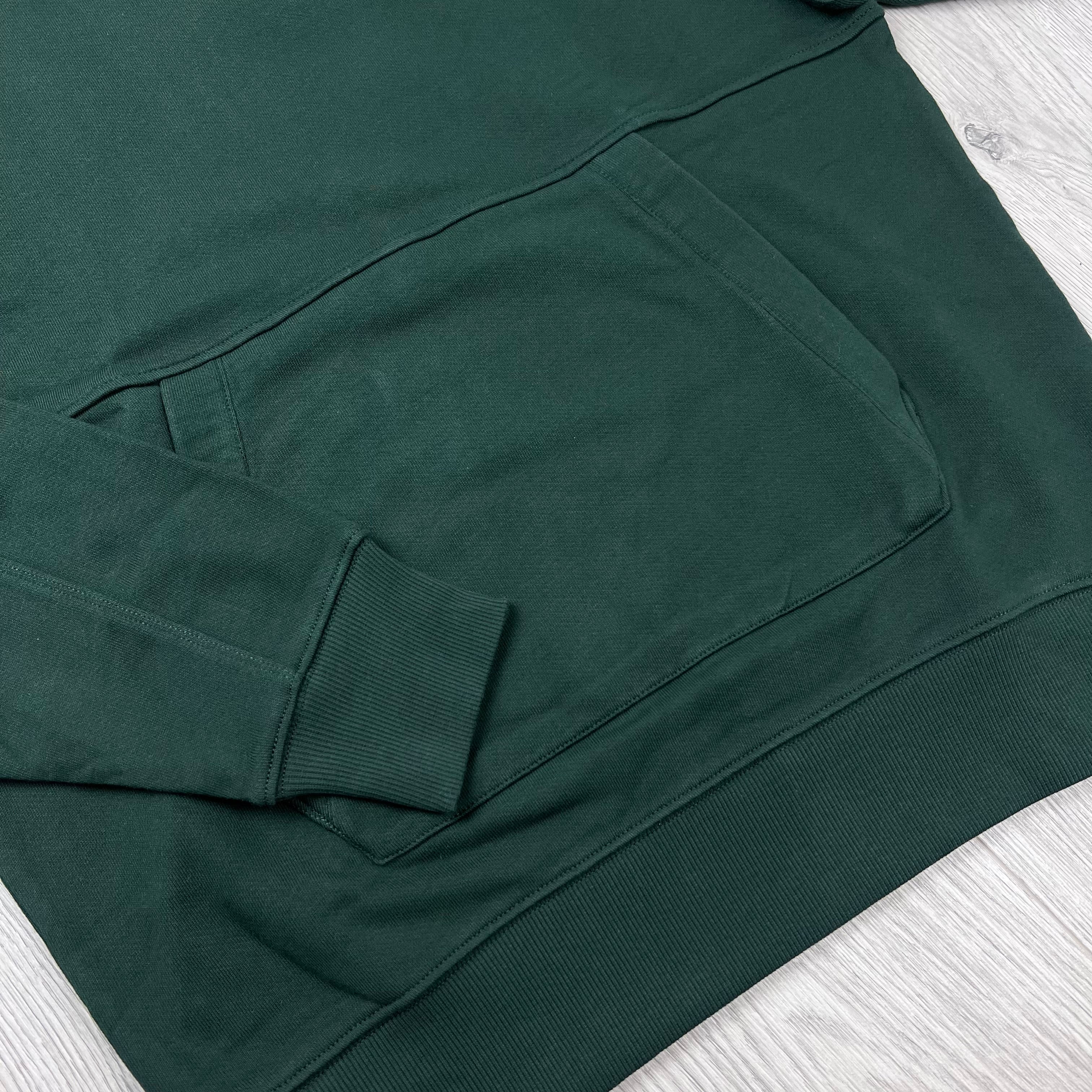 CP Company Raised Fleece Hoodie - Ponderosa Pine