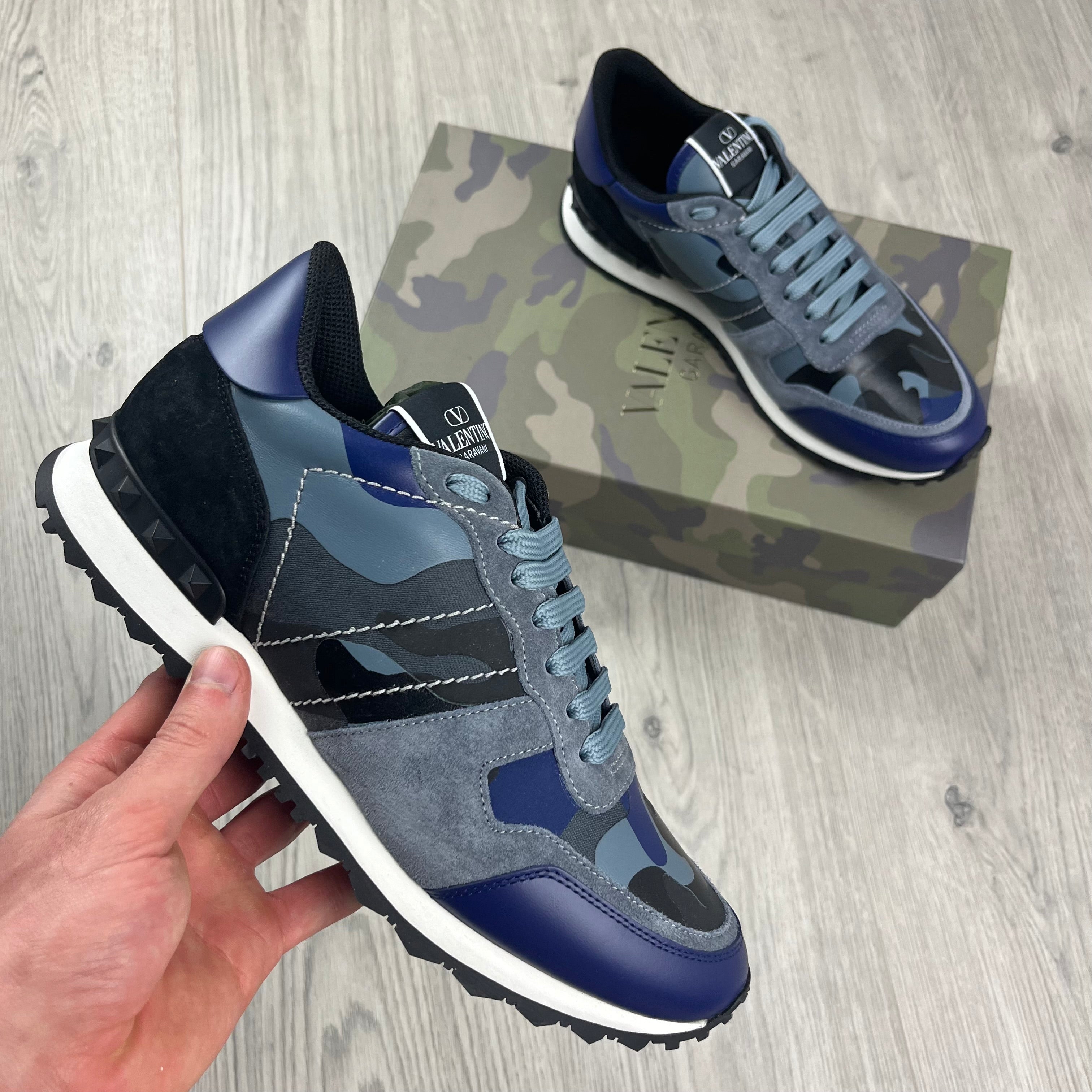Valentino Rockrunner Sneakers - Blue