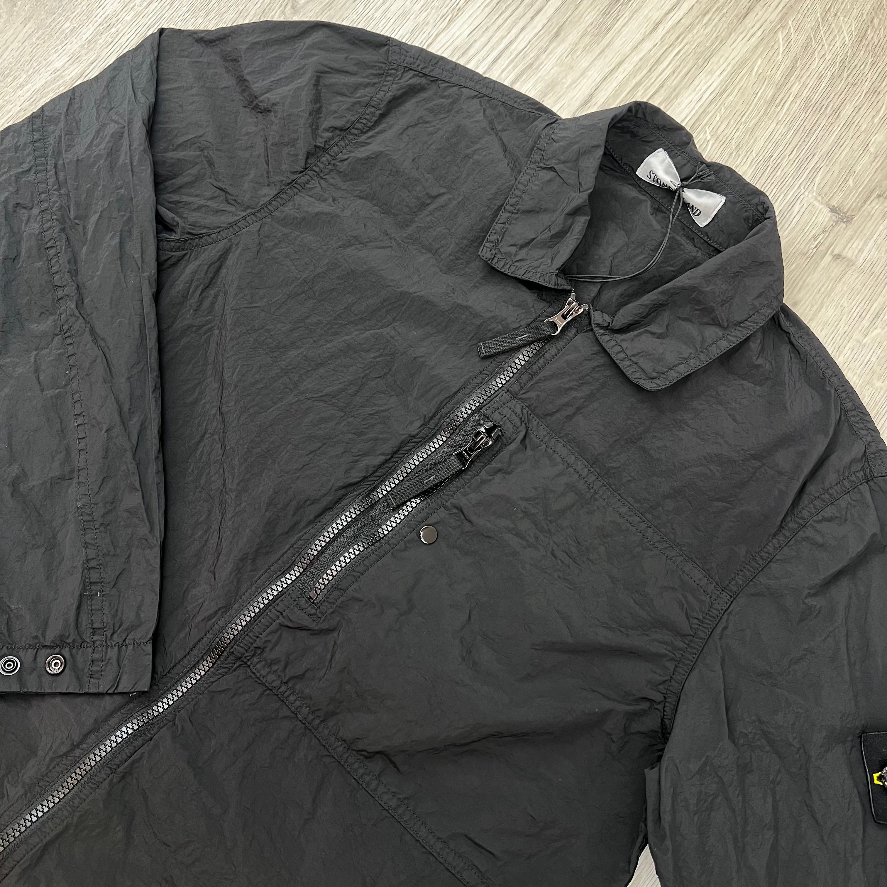 Stone Island Metal Overshirt - Black