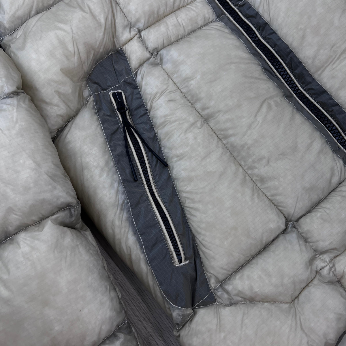 CP Company D.D. Shell Down Jacket - Silver Birch