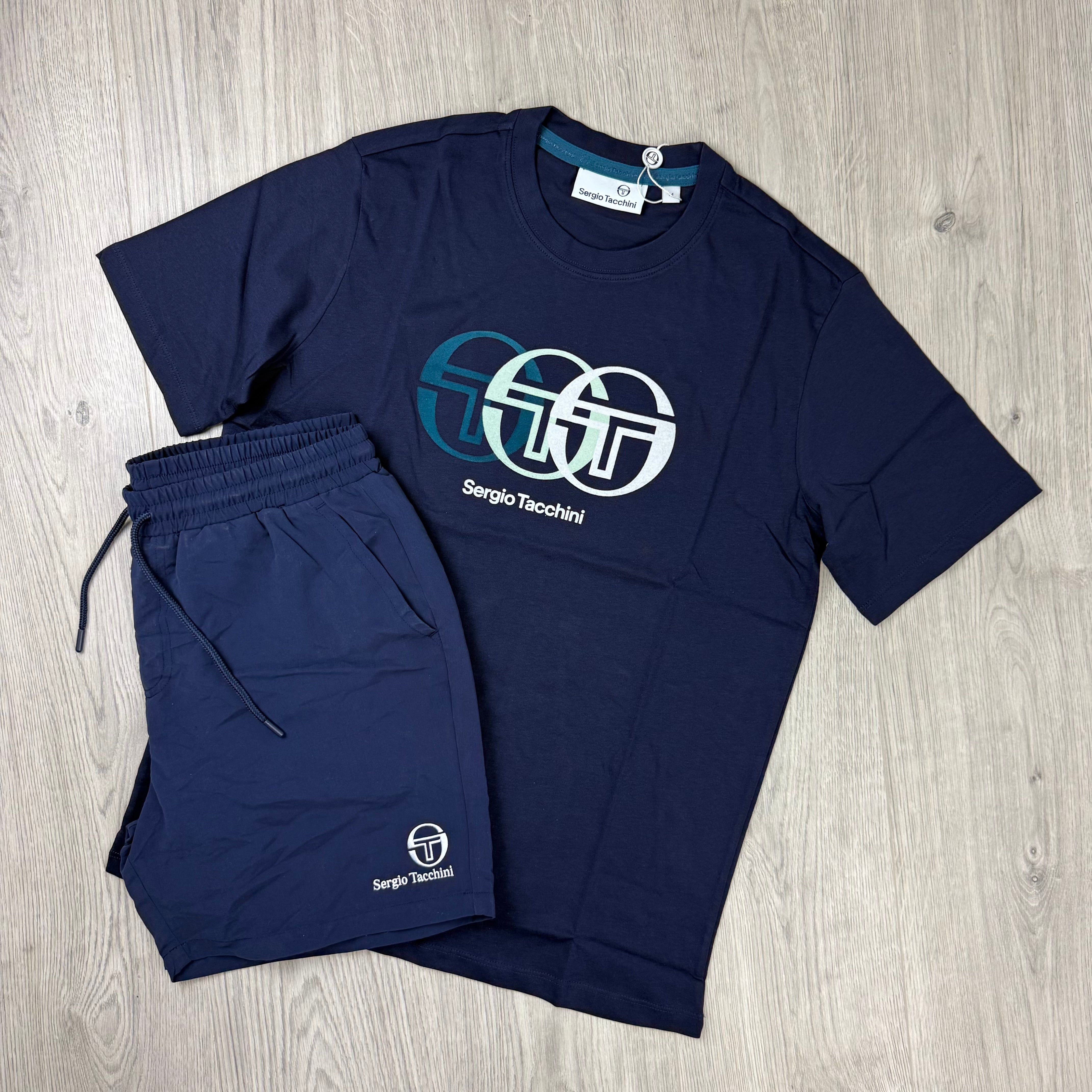 Sergio Tacchini Holiday Set -  Navy