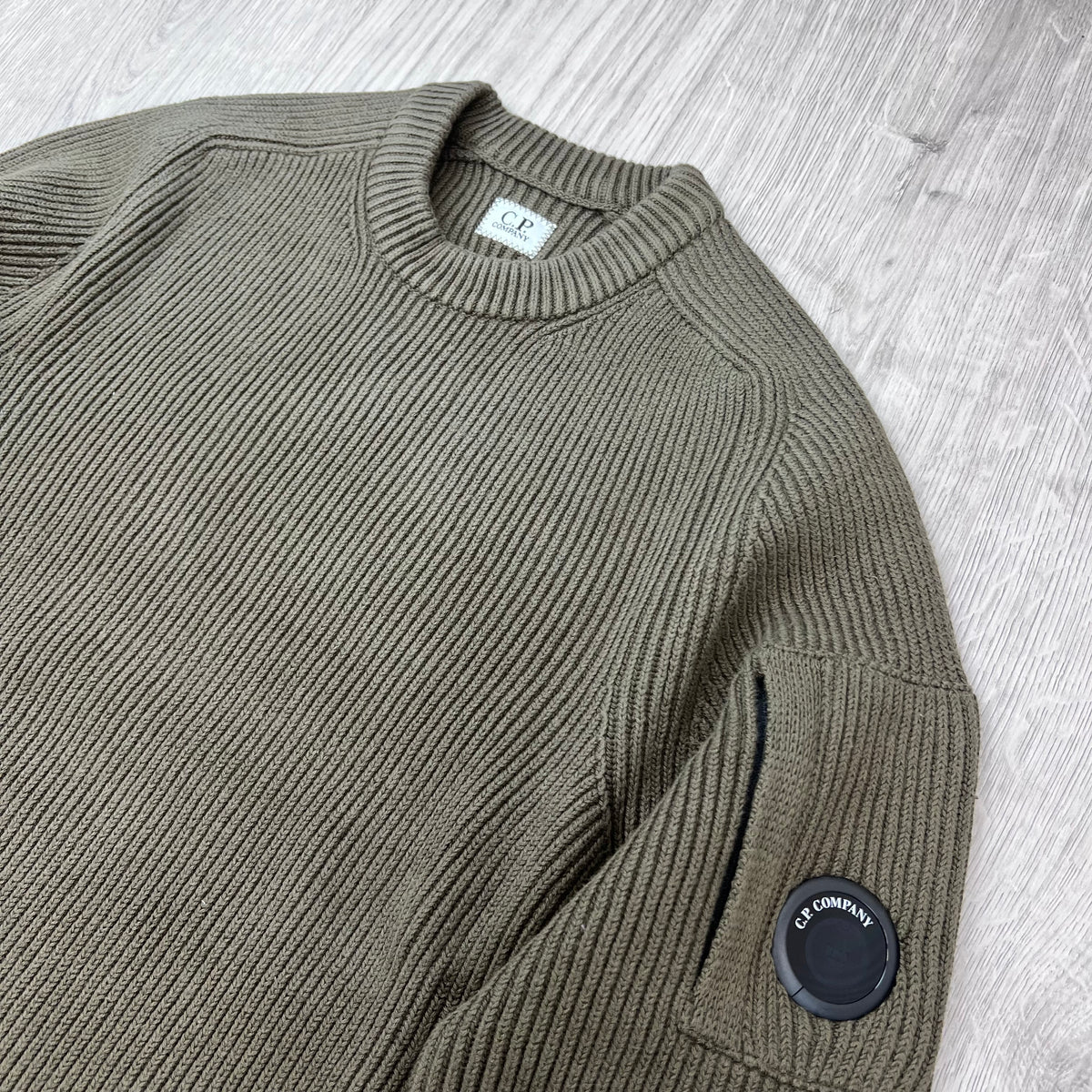 CP Company Knit Sweatshirt - Ivy Green