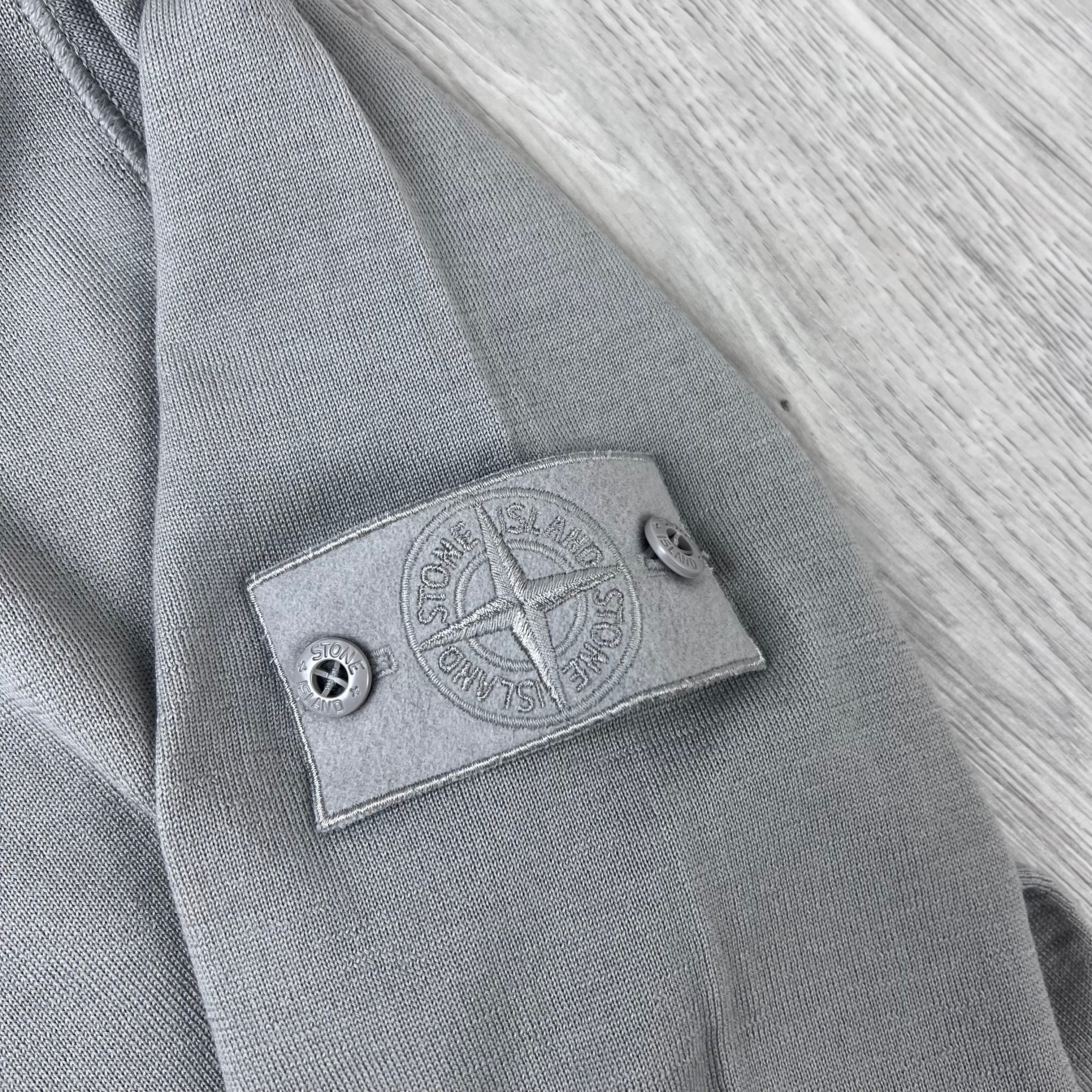 Stone Island Ghost Knit Sweatshirt - Dust Grey