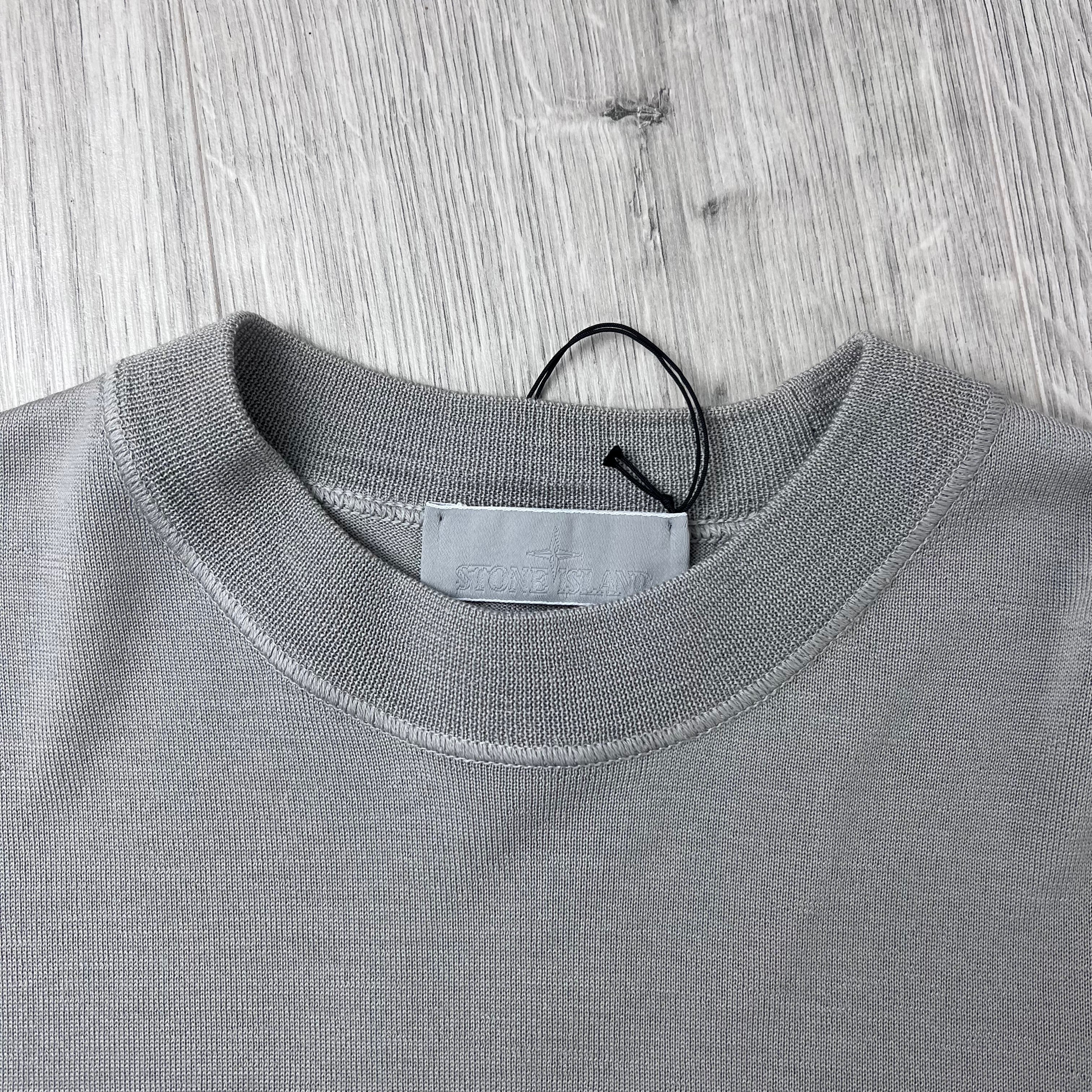Stone Island Ghost Knit Sweatshirt - Dust Grey