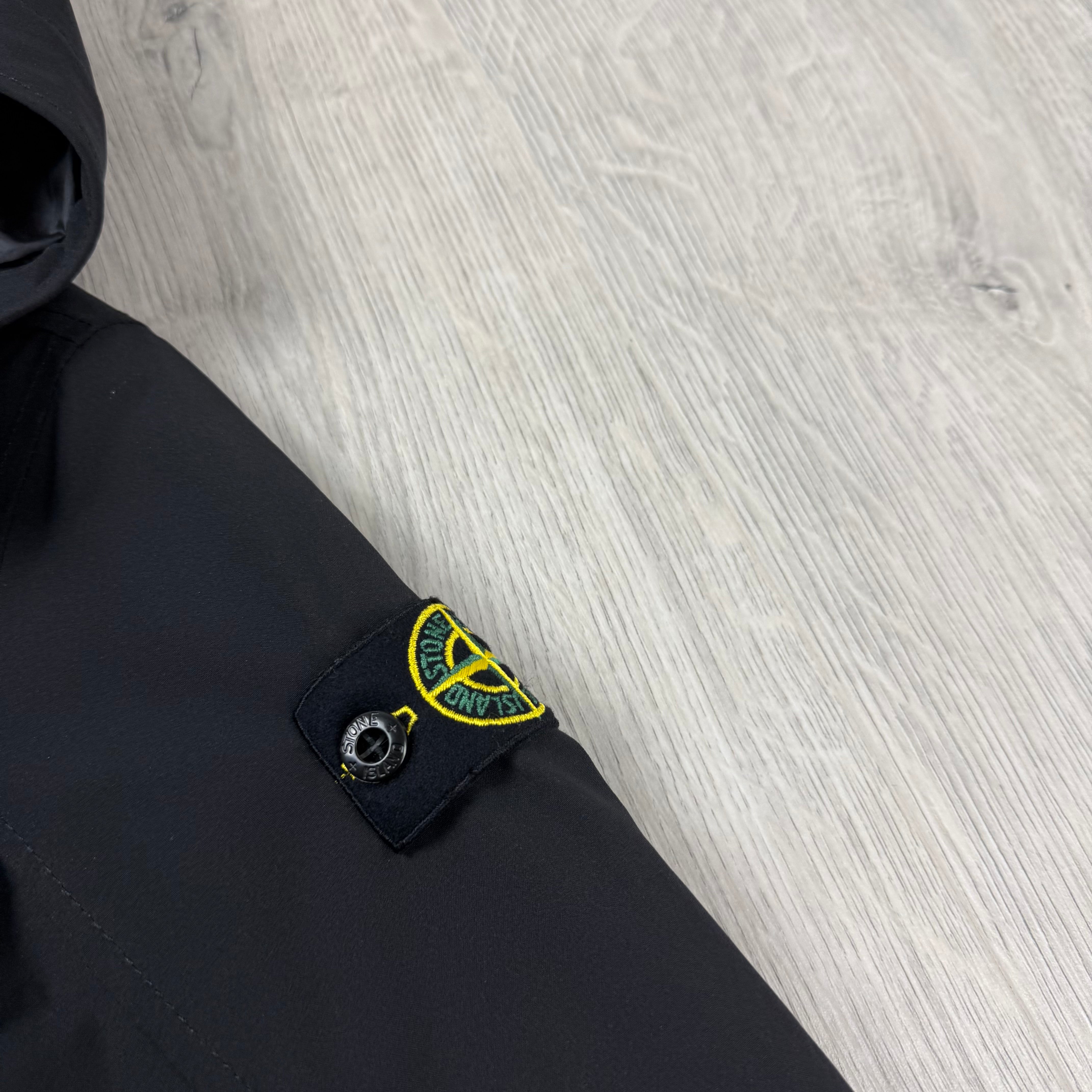 Stone Island Junior PrimaLoft Shell Jacket - Black