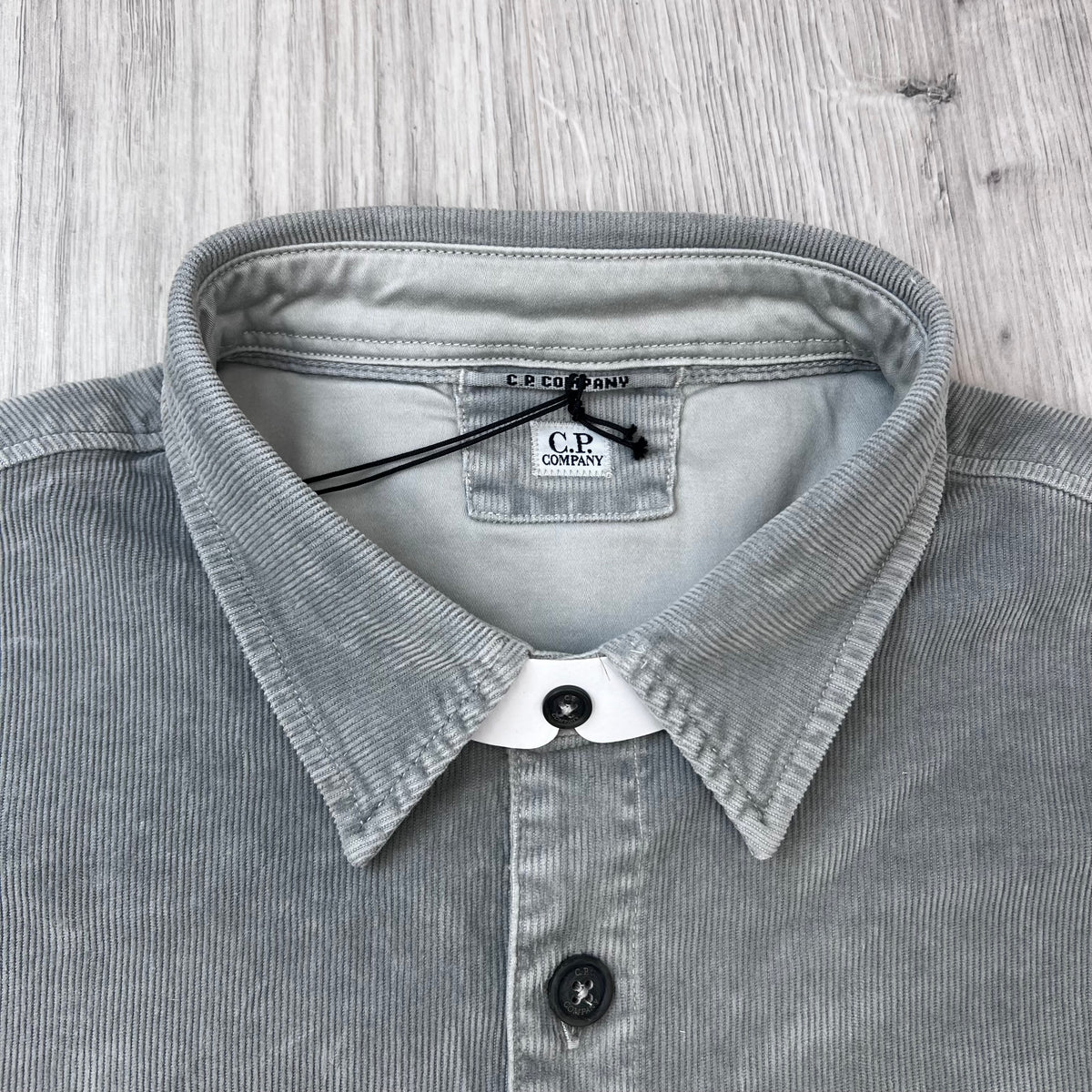 CP Company Corduroy Overshirt - Flint Grey