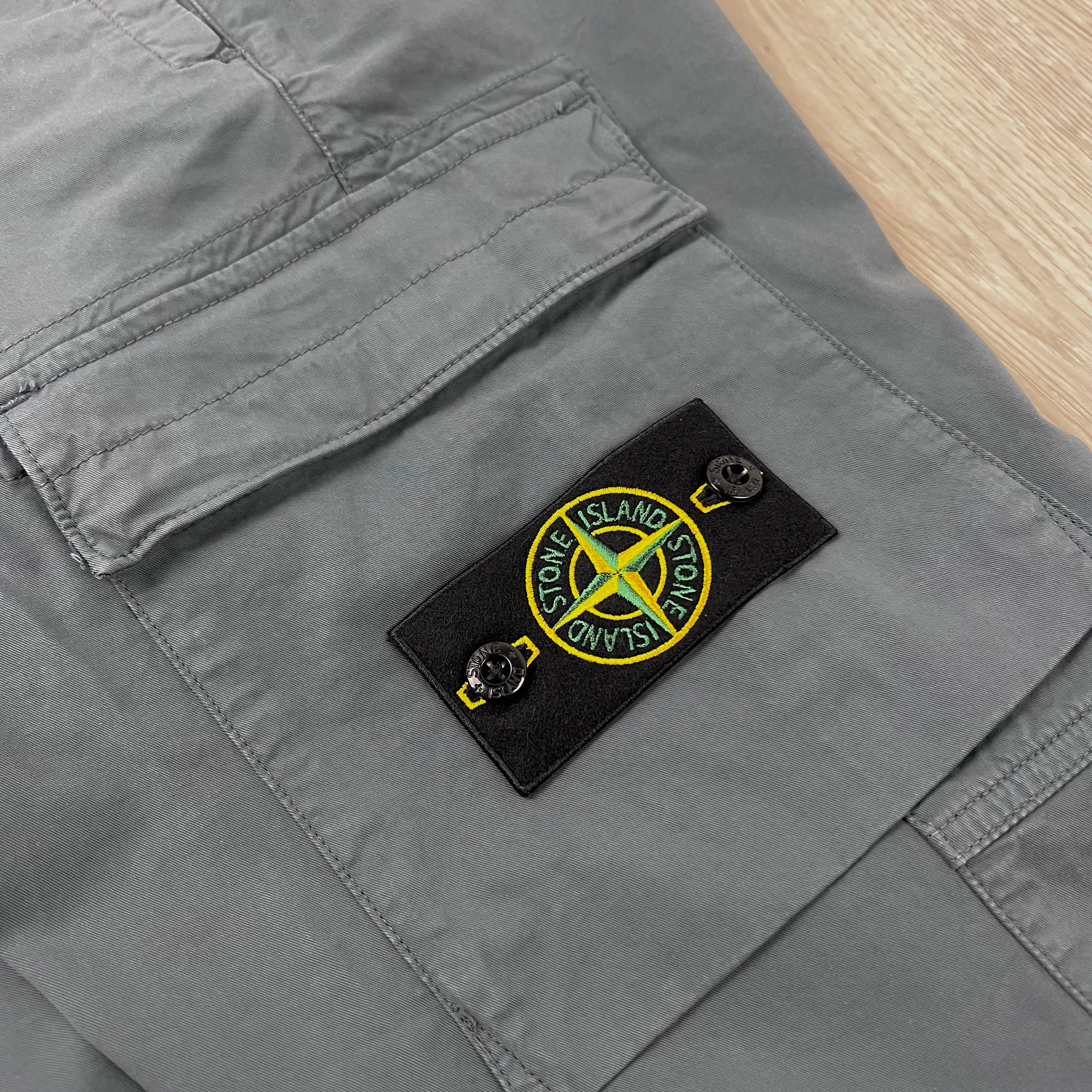 Stone Island Cargo Trousers - Slate Blue