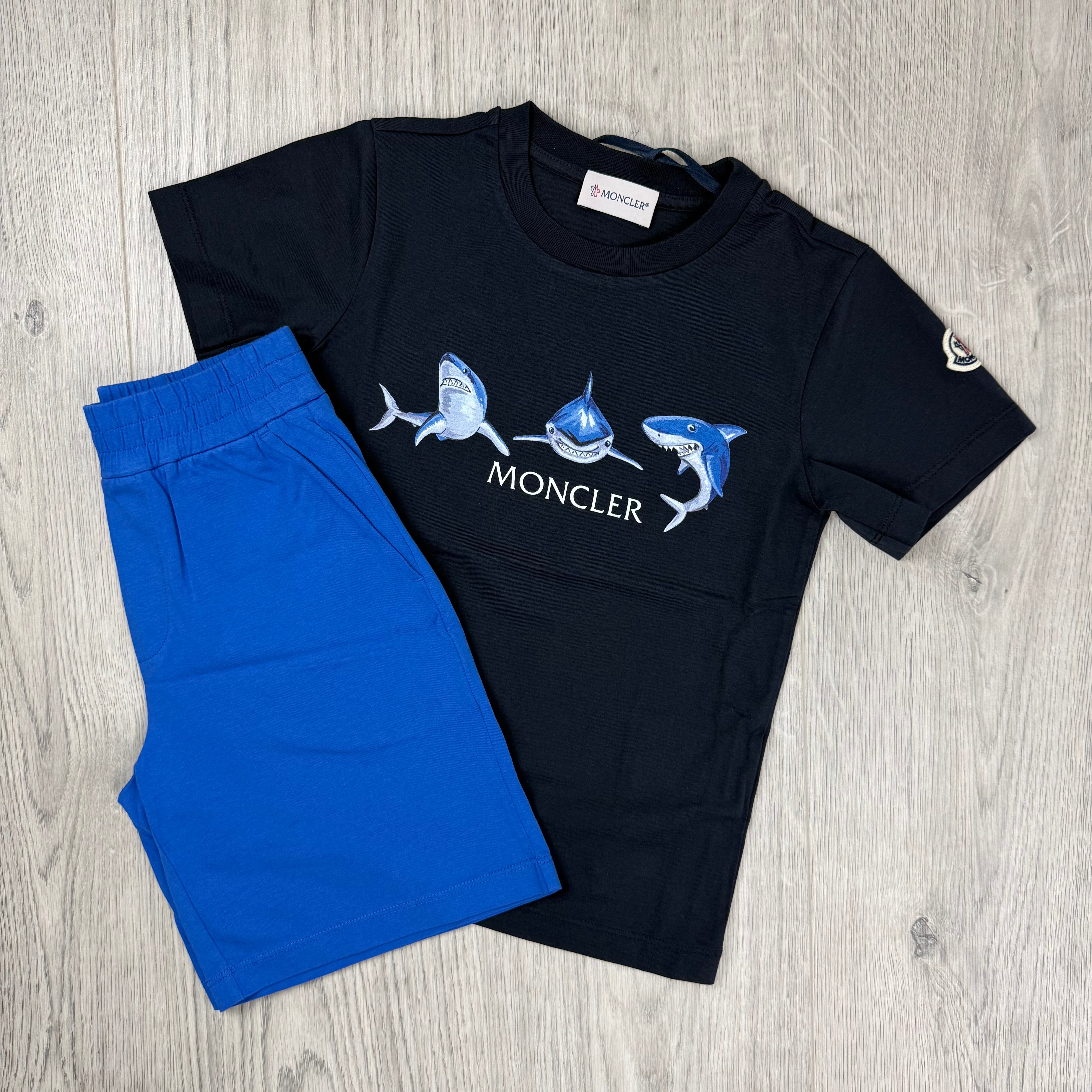 Moncler Junior Shark Set - Navy/Blue