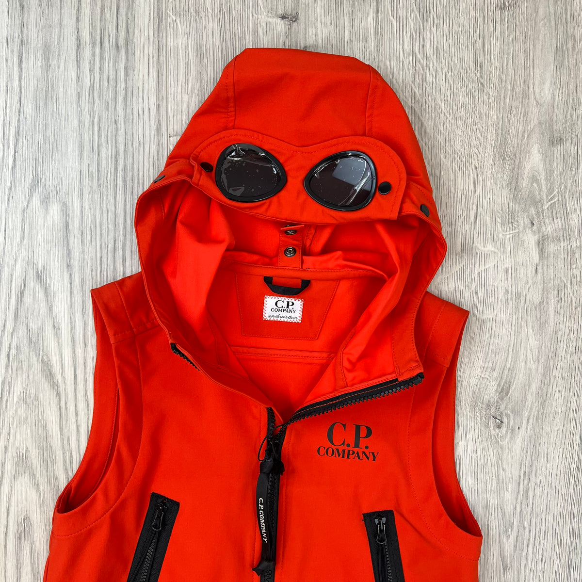 CP Company Junior Shell-R Gilet - Red
