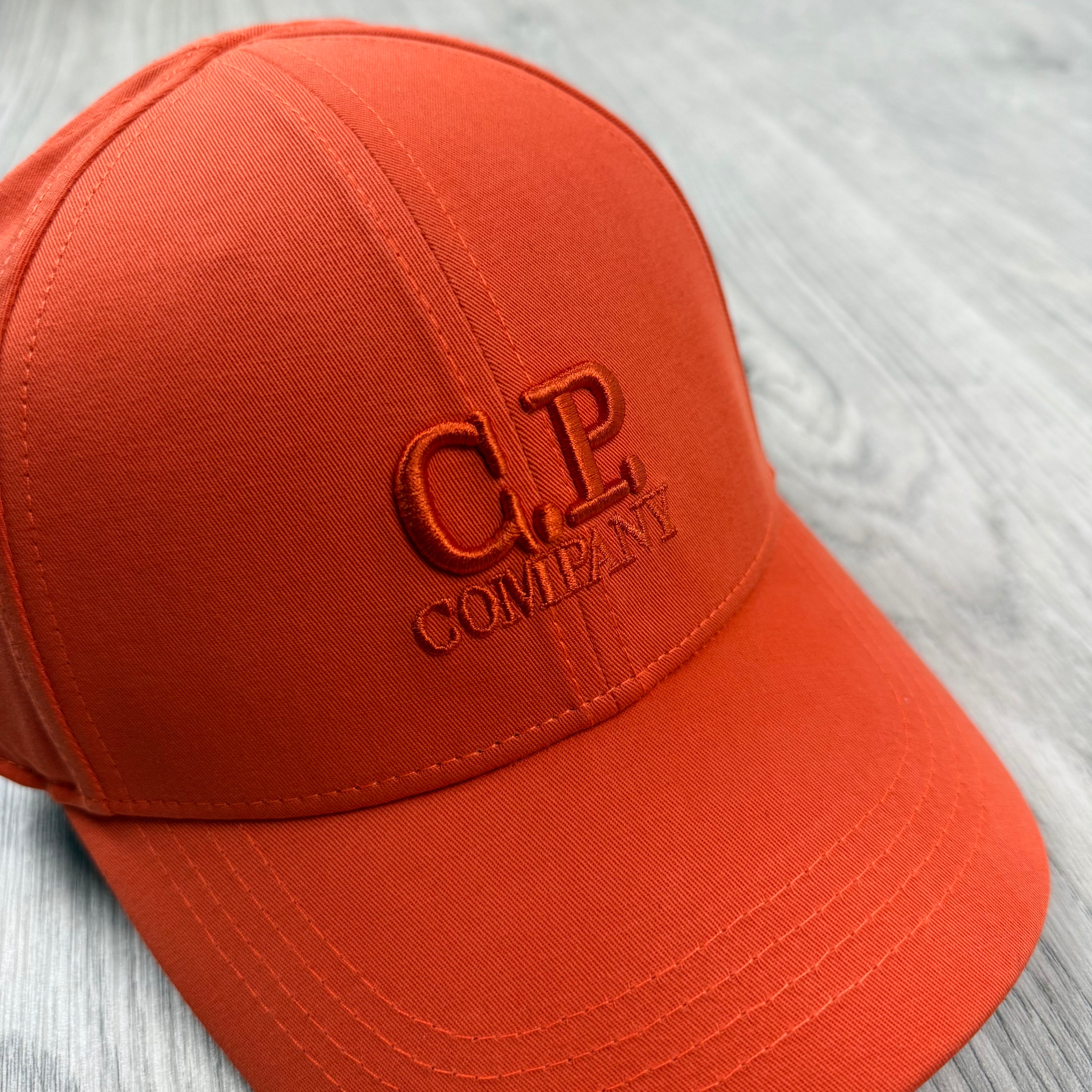 CP Company Baseball Cap - Harvest Pumpkin