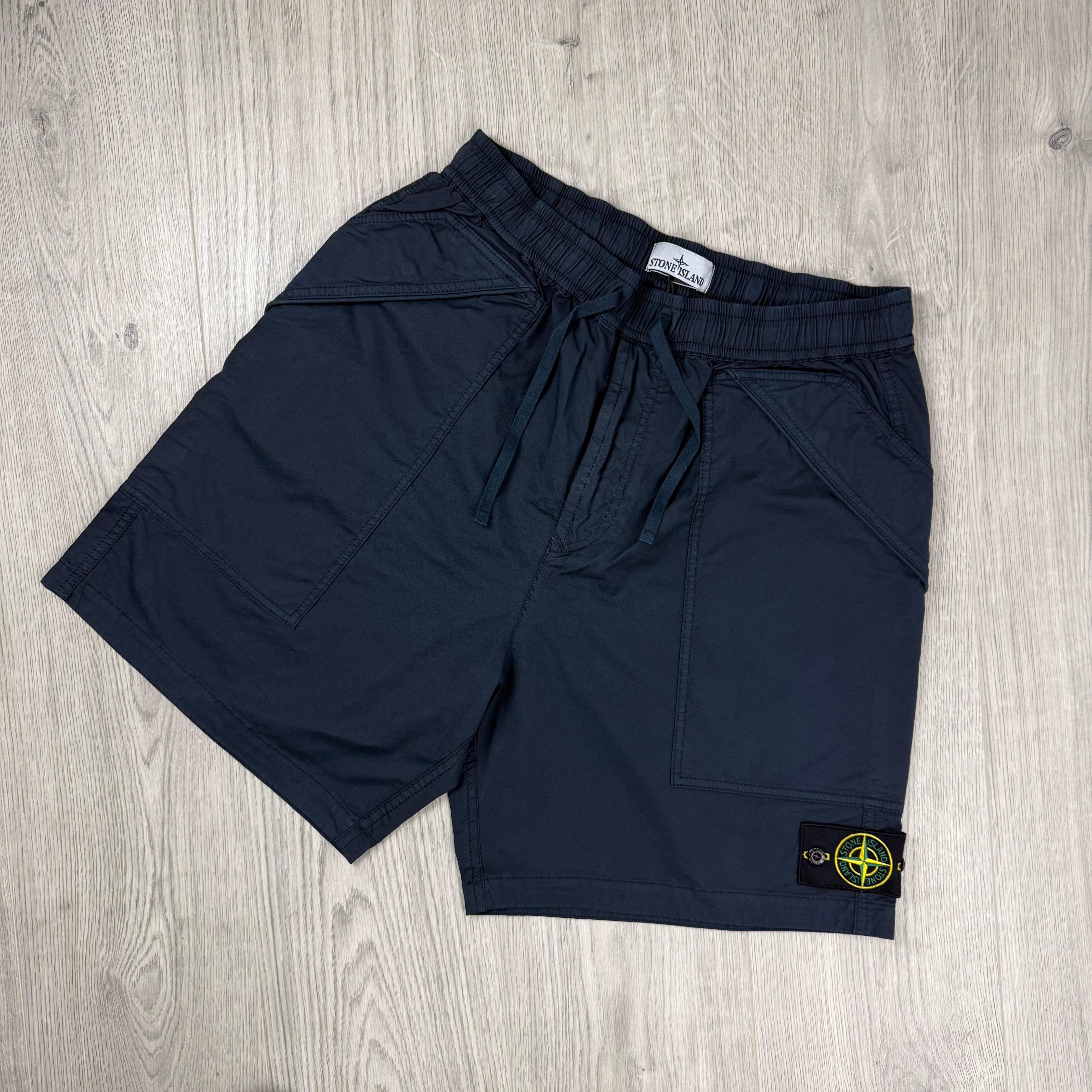 Stone Island Cargo Shorts - Navy