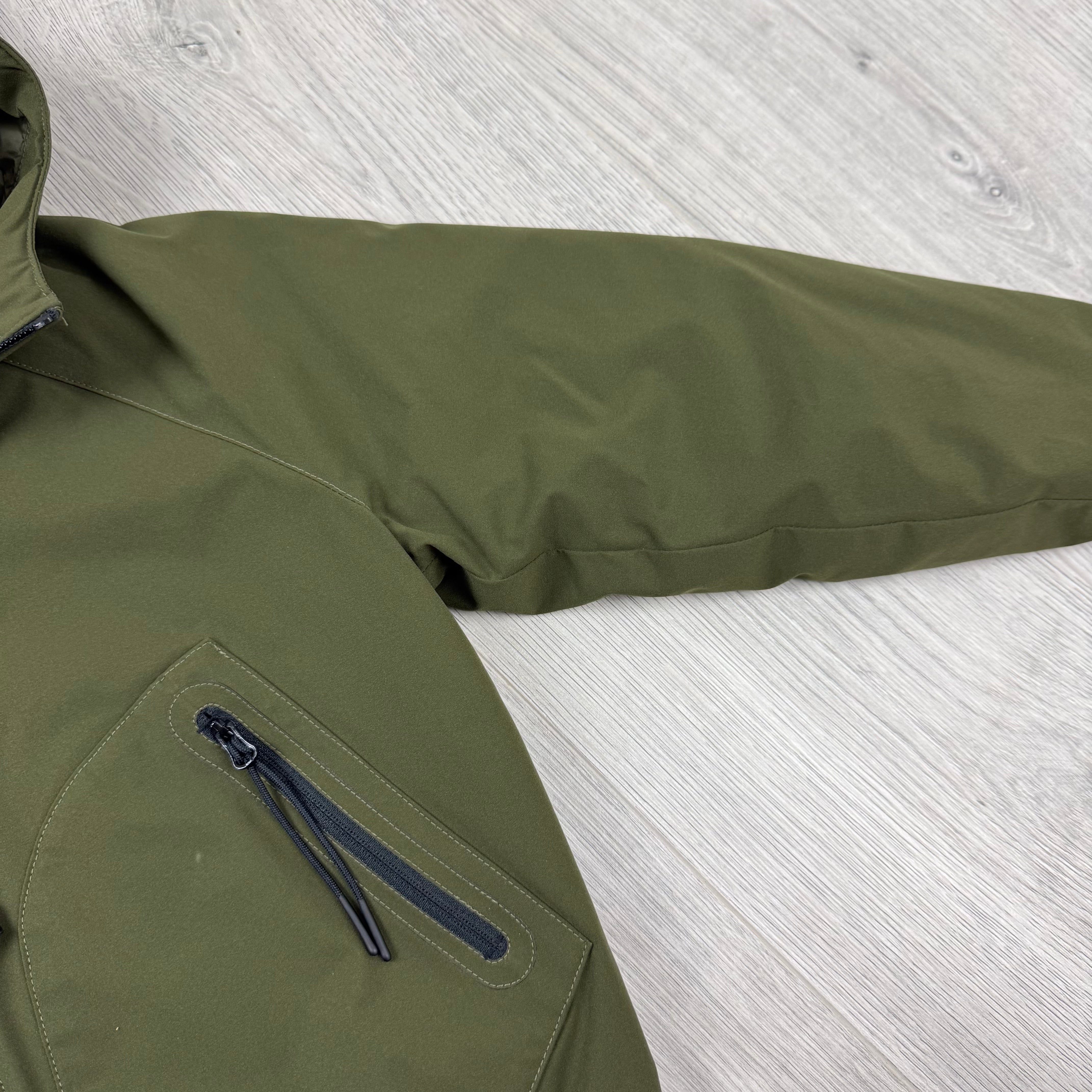 CP Company Junior Pro-Tek Goggle Jacket - Ivy Green