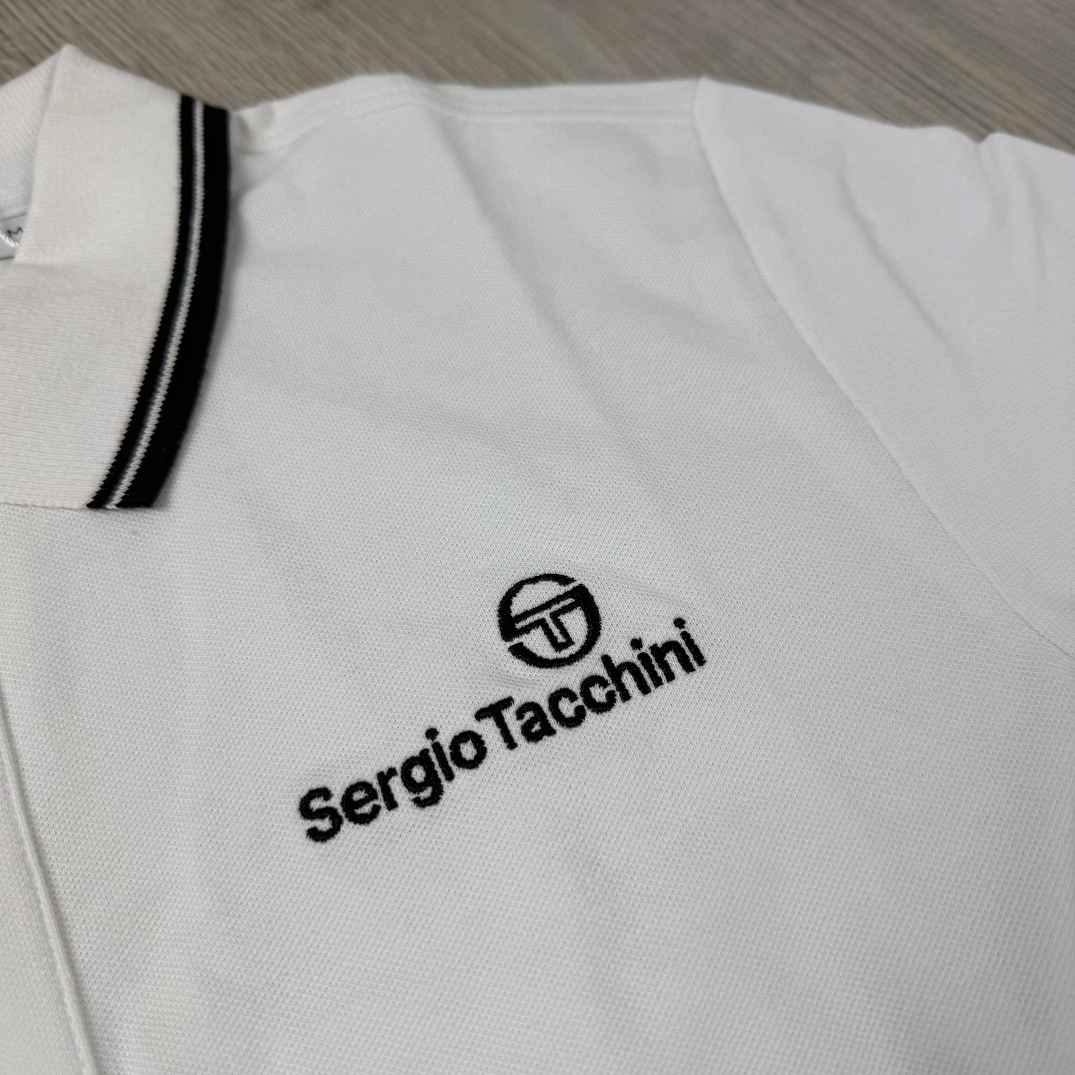 Sergio Tacchini 'Reed Co' Polo Shirt - White