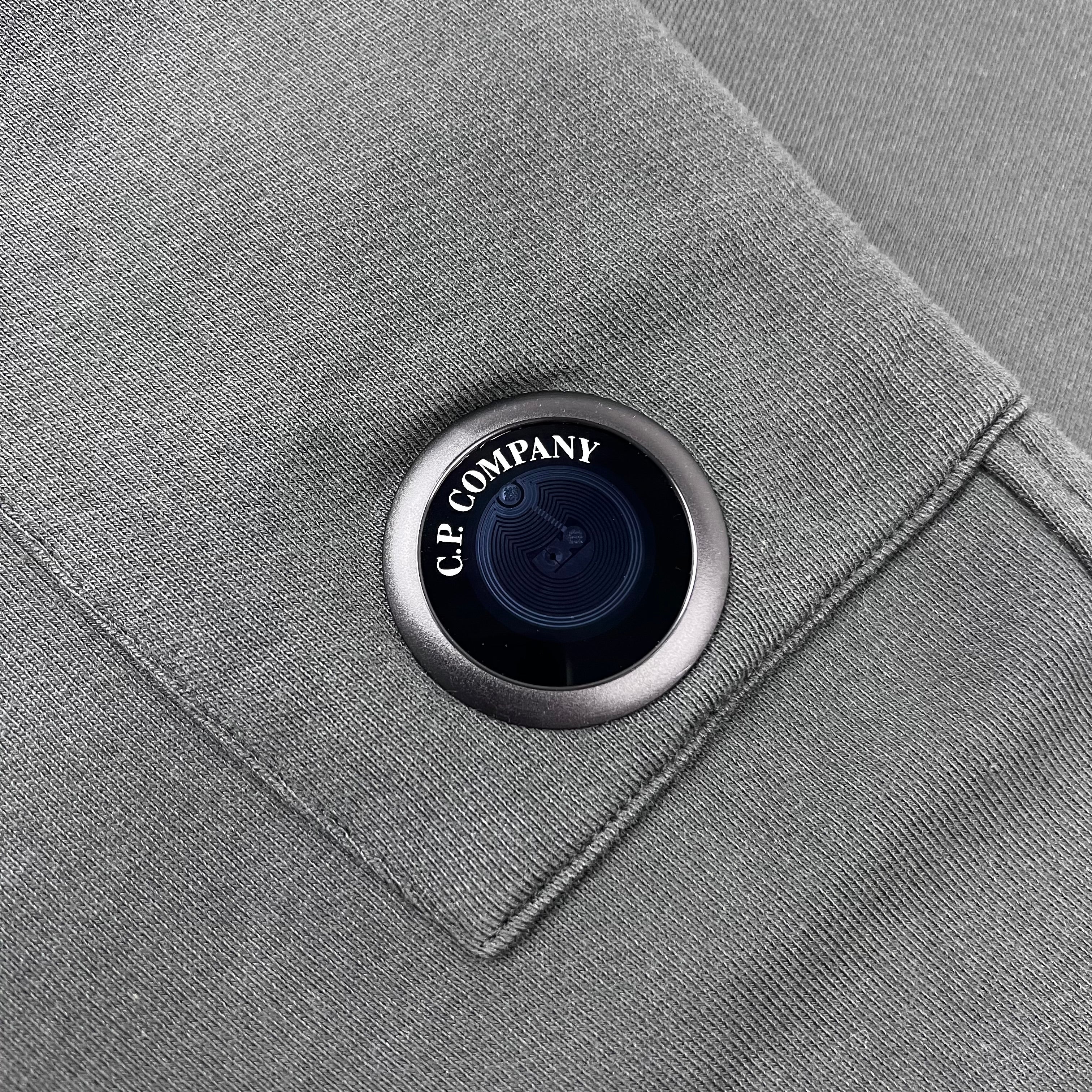 CP Company Raised Fleece Sweatpants - Raven