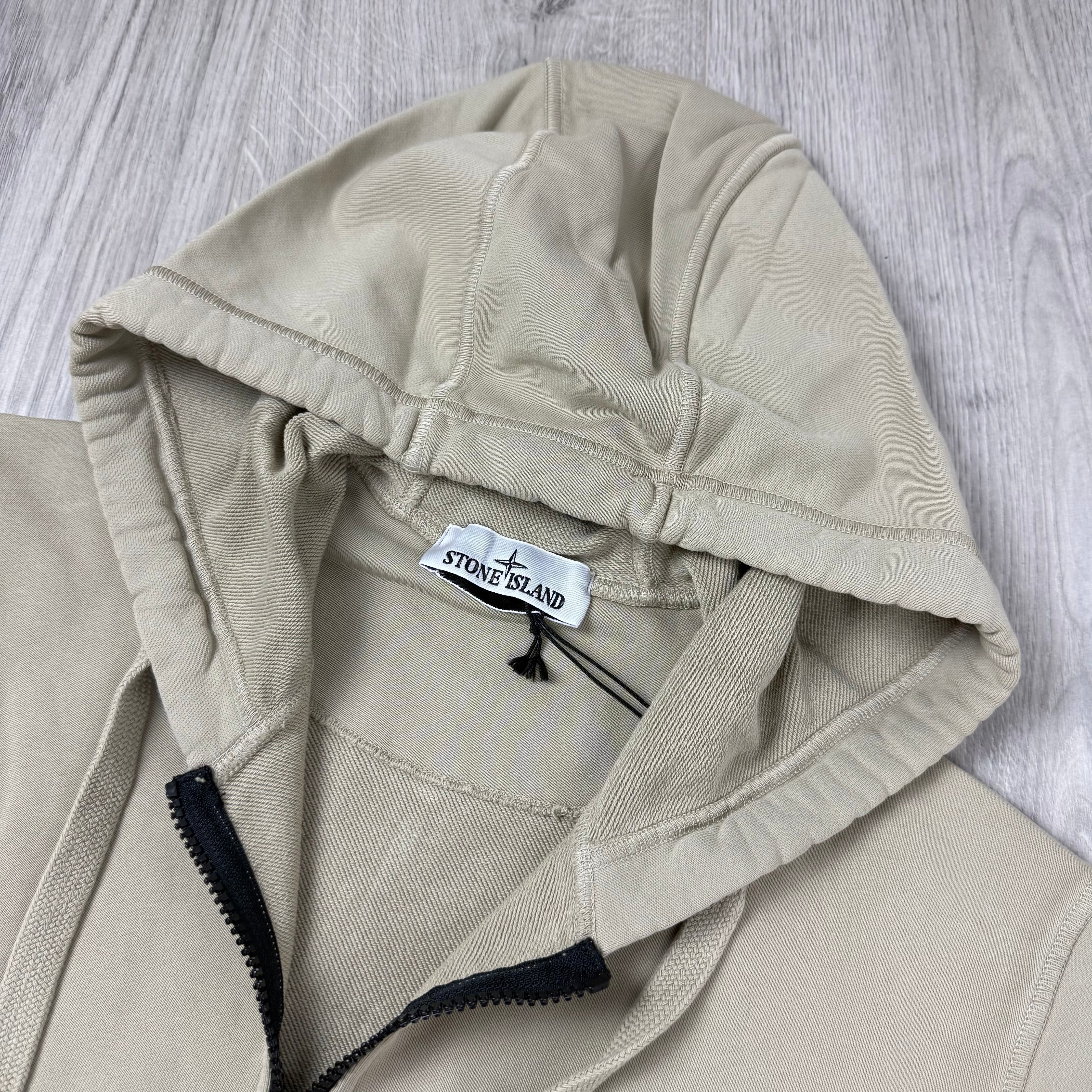 Stone Island Zip Hoodie - Desert