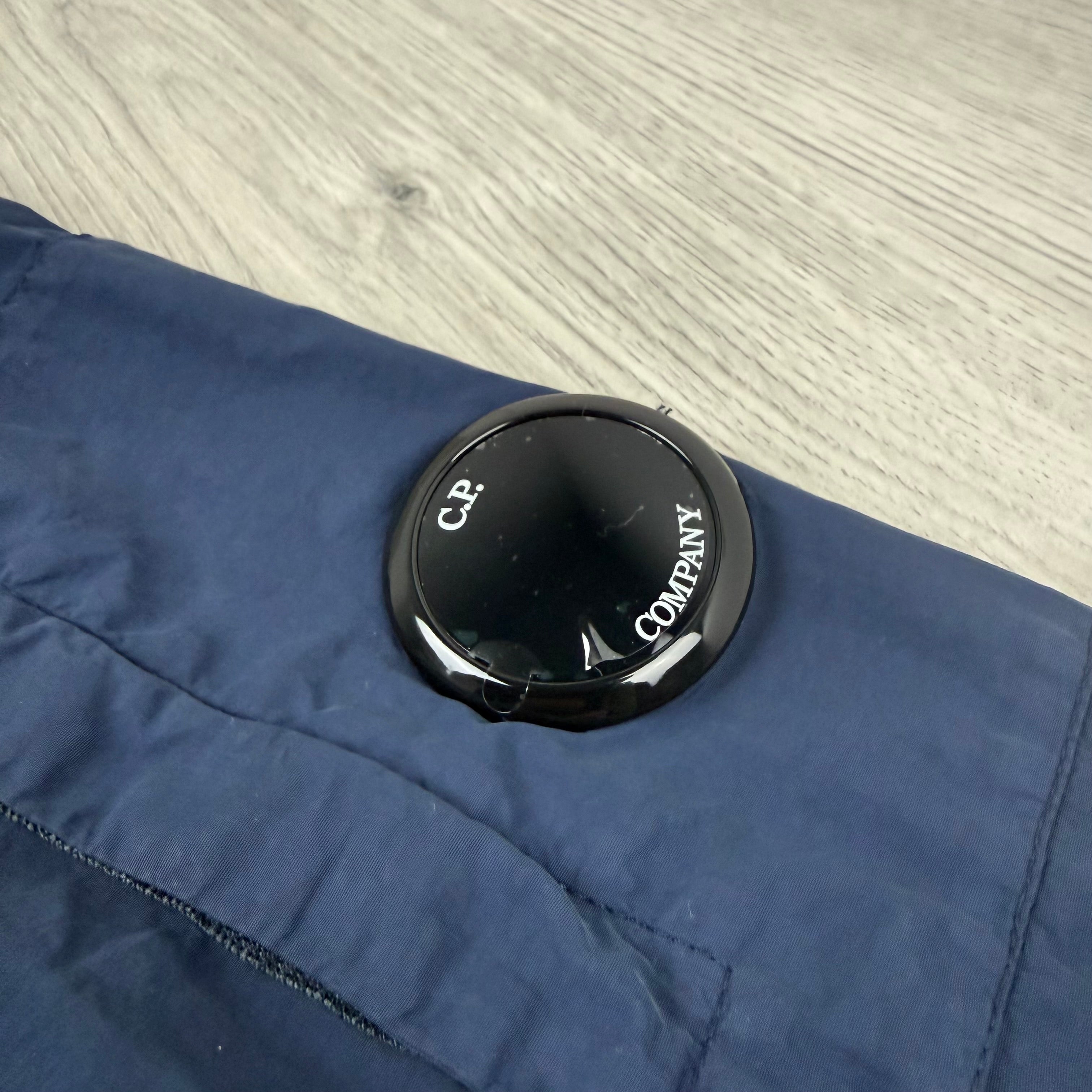 CP Company Nylon Goggle Overshirt - Midnight Navy