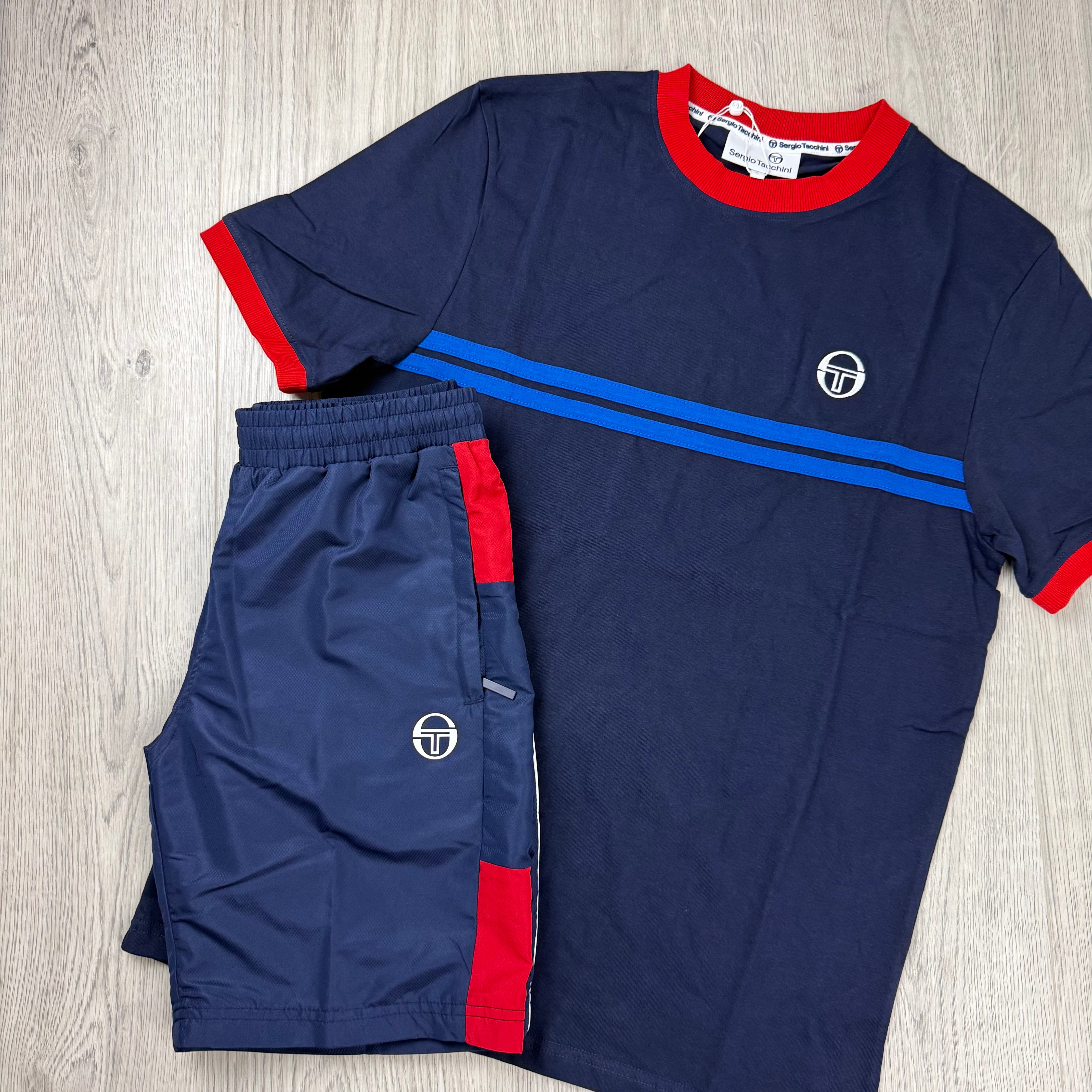 Sergio Tacchini 'Supermac' Set - Navy