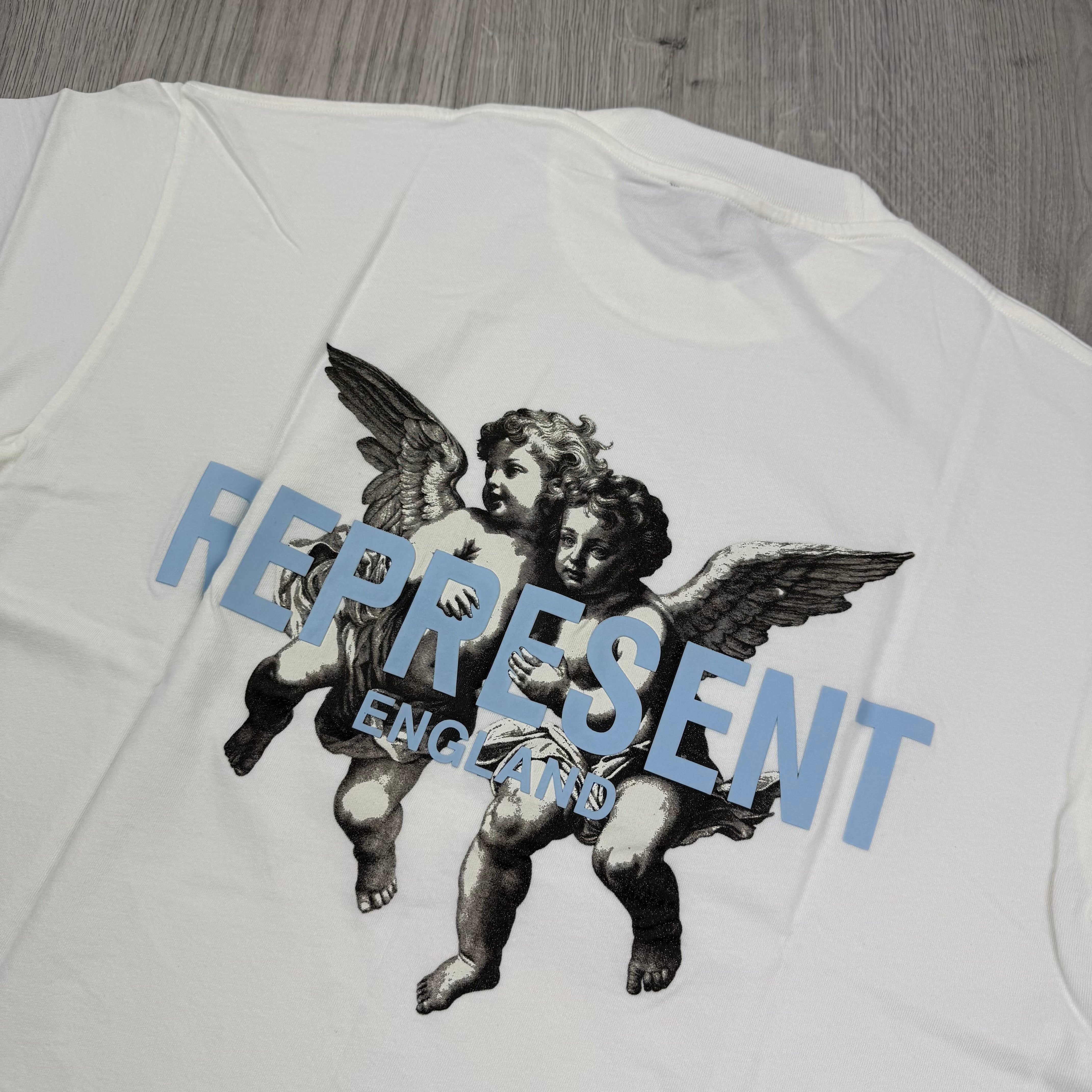Represent 'Cherub' T-Shirt - Flat White