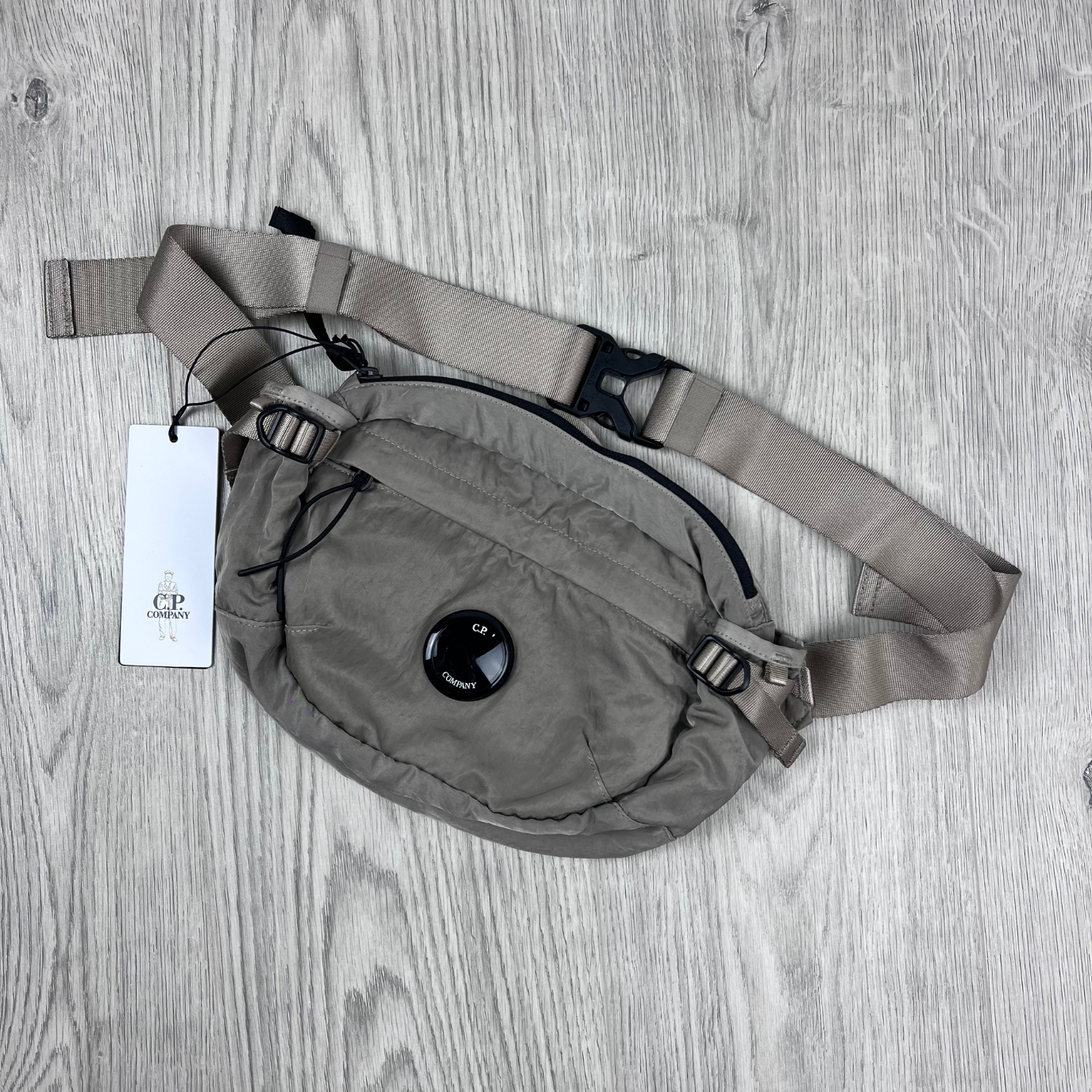 CP Company Zip Chrome Bag - Fallen Rock