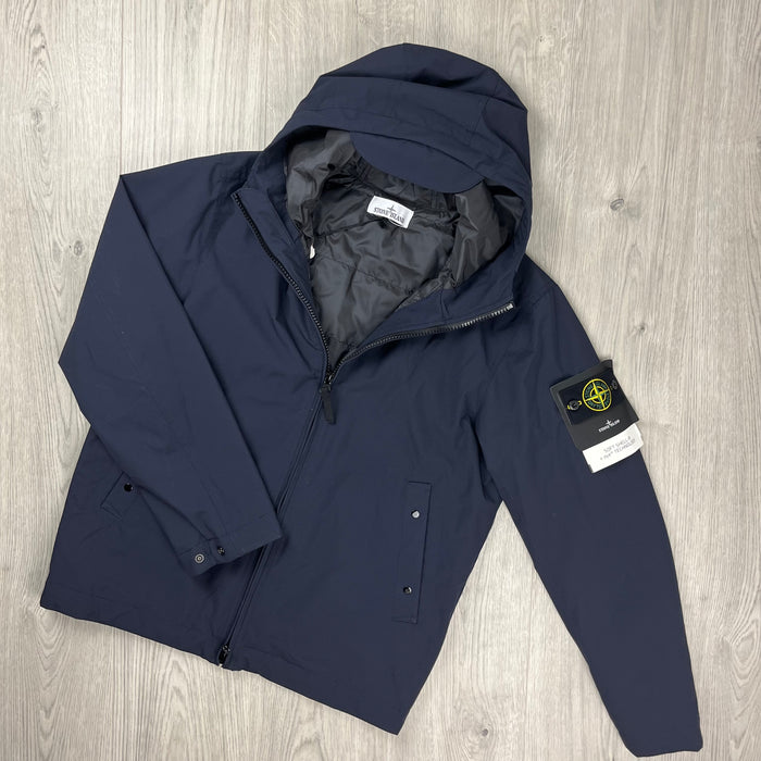 Stone Island | Men's PrimaLoft Jacket | Navy | Outlet Sale