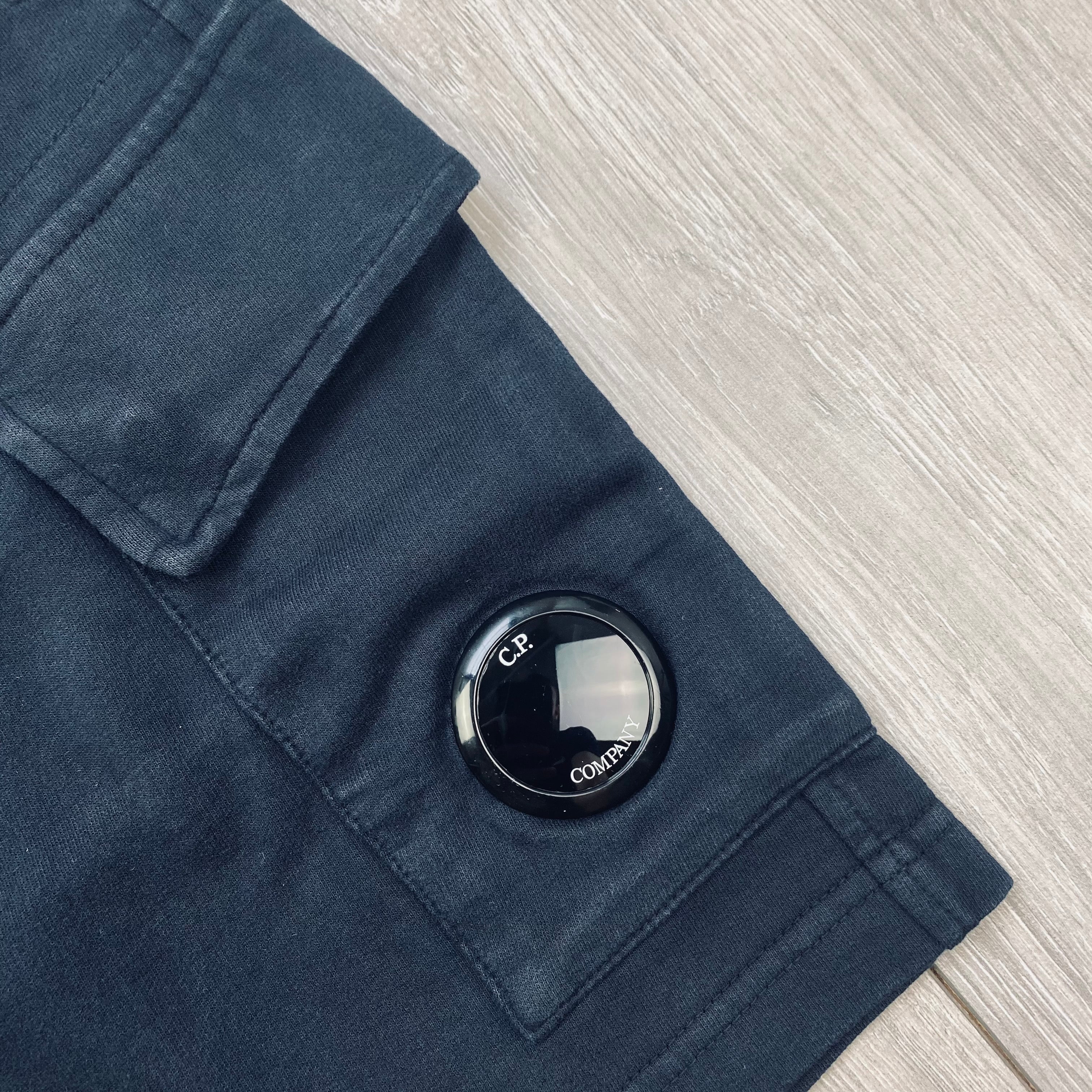 CP Company Jersey Shorts - Navy